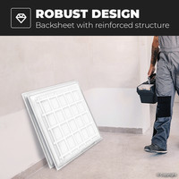 LED-Panel - Dimmbare - 60x60 cm - 36 Watt - 4320lm (120lm/W) - 4000K - UGR19 - Flimmerfrei - 5 Jahre Garantie