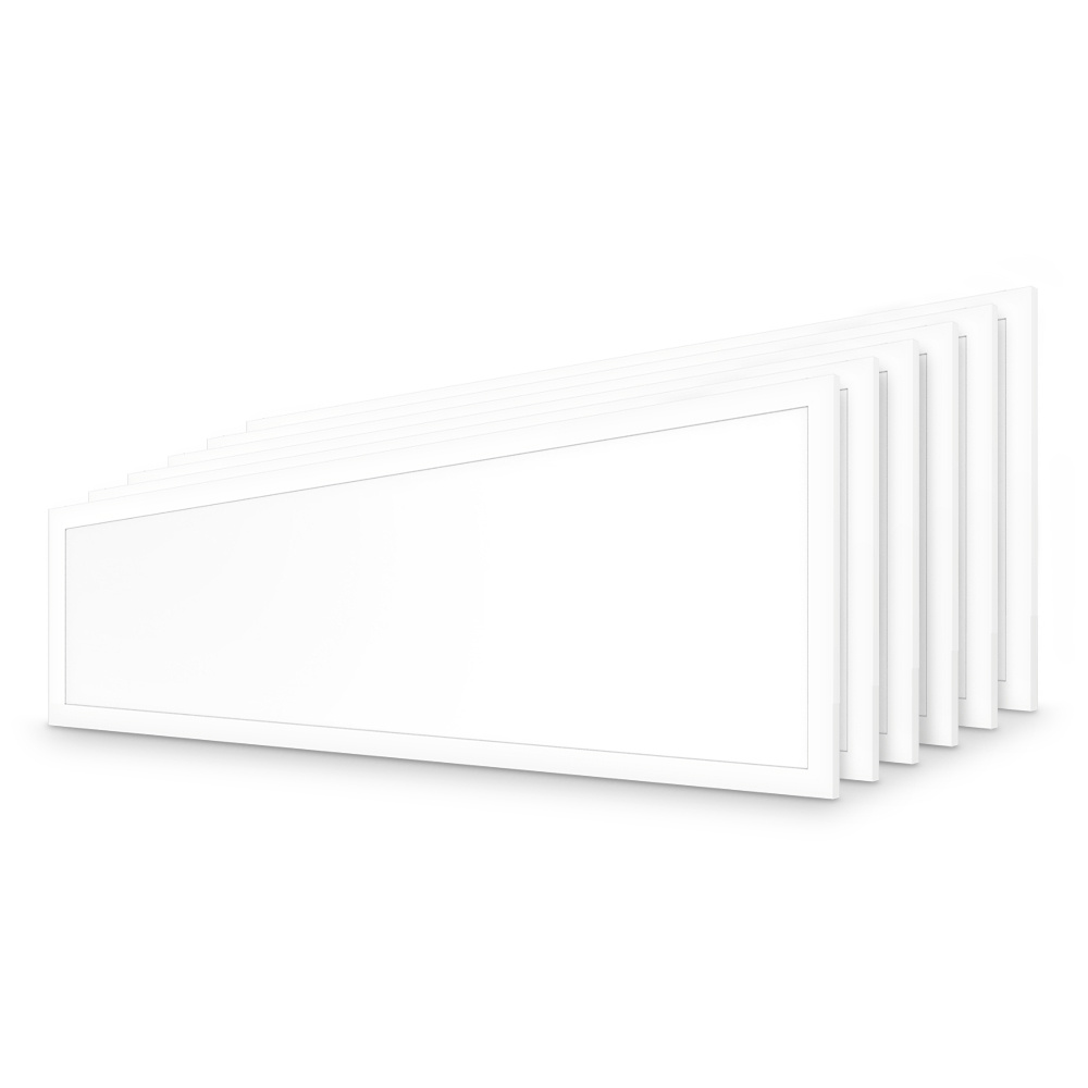 HOFTRONIC 6x LED Paneel - 30x120 cm - 36 Watt - 4320lm (120lm/W) - 4000K neutraal wit - Flikkervrij 