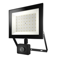 Lumos LED Breedstraler met bewegingssensor en schemerschakelaar - OSRAM Chips 50W 4770lm - 4000K - IP65 - vervangt 250W - 2 jaar garantie