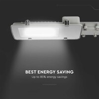 LED Straatlamp 50 Watt 4000K 5000lm IP65 5 jaar garantie - Grijs