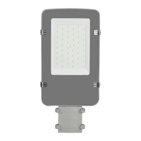 LED-Straßenleuchte 50 Watt 4000K 5000lm IP65 5 Jahre Garantie - Grau
