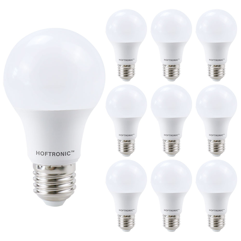 HOFTRONIC™ 10x E27 LED Lamp 8,5 Watt 806 lumen 2700K Warm wit licht Grote fitting Vervangt 60 Watt