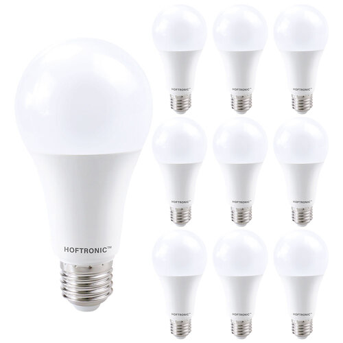 Helle LED Birne E27 mit 15 Watt und hellen 1500 Lumen in Warmweiß, Birnenform, E27 Sockel, LED Leuchtmittel