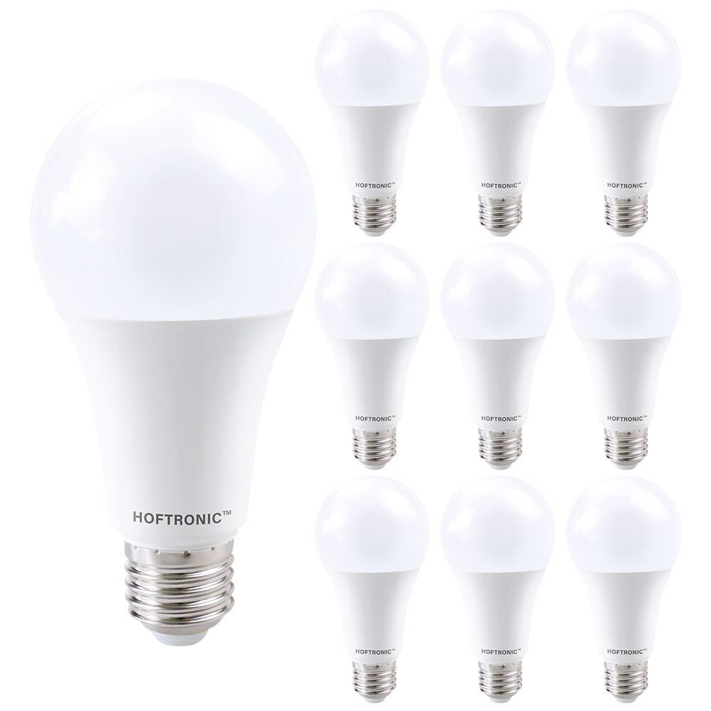 HOFTRONIC™ 10x E27 LED Lamp 15 Watt 1521 lumen 4000K Neutraal wit licht Grote fitting Vervangt 100 Watt