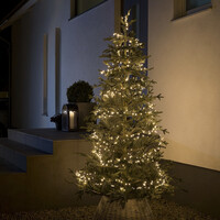 Clusterverlichting voor binnen en buiten - 1000 LEDs – Frosted – 2100K Amber - 22 meter – Kerstverlichting – IP44 – Incl. Transformator