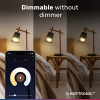 Satz von 3 E14 SMART LED Lampen RGBWW Wifi 5,5 Watt 470lm P45 Dimmbar & Steuerbar via App