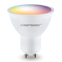 GU10 SMART LED RGBWW Wifi & Bluetooth 5.5 Watt 400lm 120° Dimbaar via App