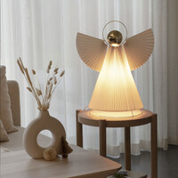 Kerstfiguur voor binnen - Engel - E14 fitting - 54 cm hoog - Kerstverlichting - Kerstdecoratie