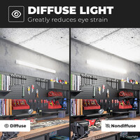LED Lichtleiste 60 cm 15W 6400K 2400lm (160lm/W) Samsung LEDS 5 Jahre Garantie