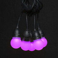 15m LED String light RGB - buiten lampjes snoer 24 RGB LEDs incl. afstandsbediening - IP65 Lichtsnoer buiten