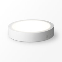LED-Downlight - Runde Oberfläche - 12W - 1160 lm - 4000K Neutralweiß - IP20 – Anbaumontage