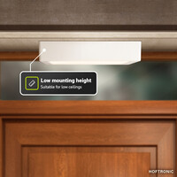 LED downlight – Square surface – 12W – 1160 lm – 2700K Warm wit - IP20 – opbouw