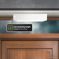 LED downlight – Square surface – 12W – 1160 lm – 6500K daglicht wit - IP20 – opbouw