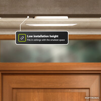 LED-Downlight - Einbaustrahler quadratisch - 18W - 1820 lm - 4000K Neutralweiß - IP20 - 220x220mm