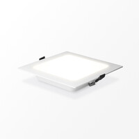 LED downlight – inbouwspot vierkant – 18W – 1820 lm – 4000K Neutraal wit - IP20 - 220x220mm