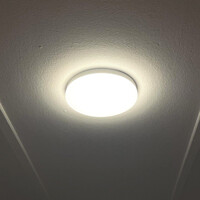 Lumi - 16W Slimme plafondlamp badkamer wit - IP54 waterdicht - Smart Home WiFi + BLE - 2700K-6500K White Ambiance - Ø30 cm