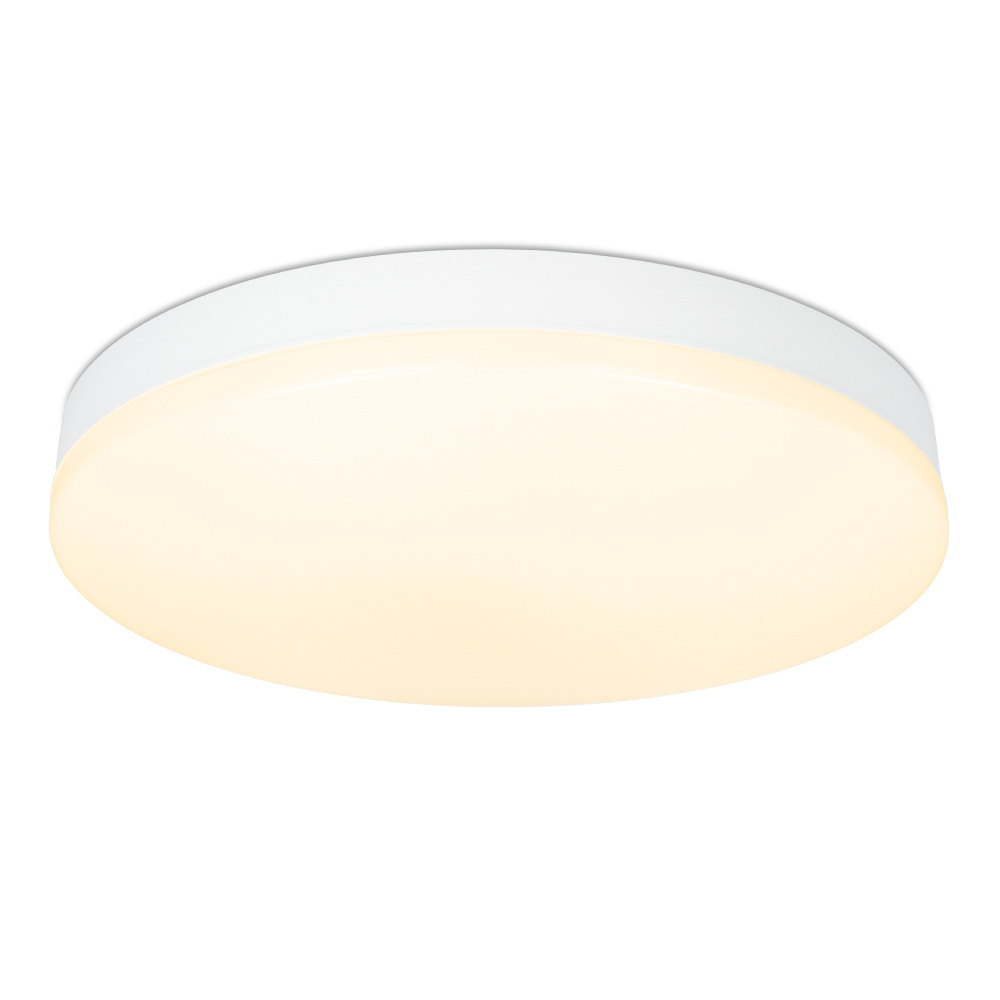 HOFTRONIC™ Lumi - Badkamer Plafondlamp dimbaar - 18W 1500 lumen - Wit Ø30 cm - IP54 waterdicht - 2700K Warm wit