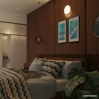 Lumi - Badkamer Plafondlamp - 18W 1500 lumen - Wit Ø30 cm - IP54 waterdicht - 2700K Warm wit - LED Plafonniere