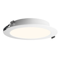 LED Downlight – Inbouwspot – Mini LED paneel – 6 Watt 490lm - Rond - 2700K Warm Wit - Ø120 mm