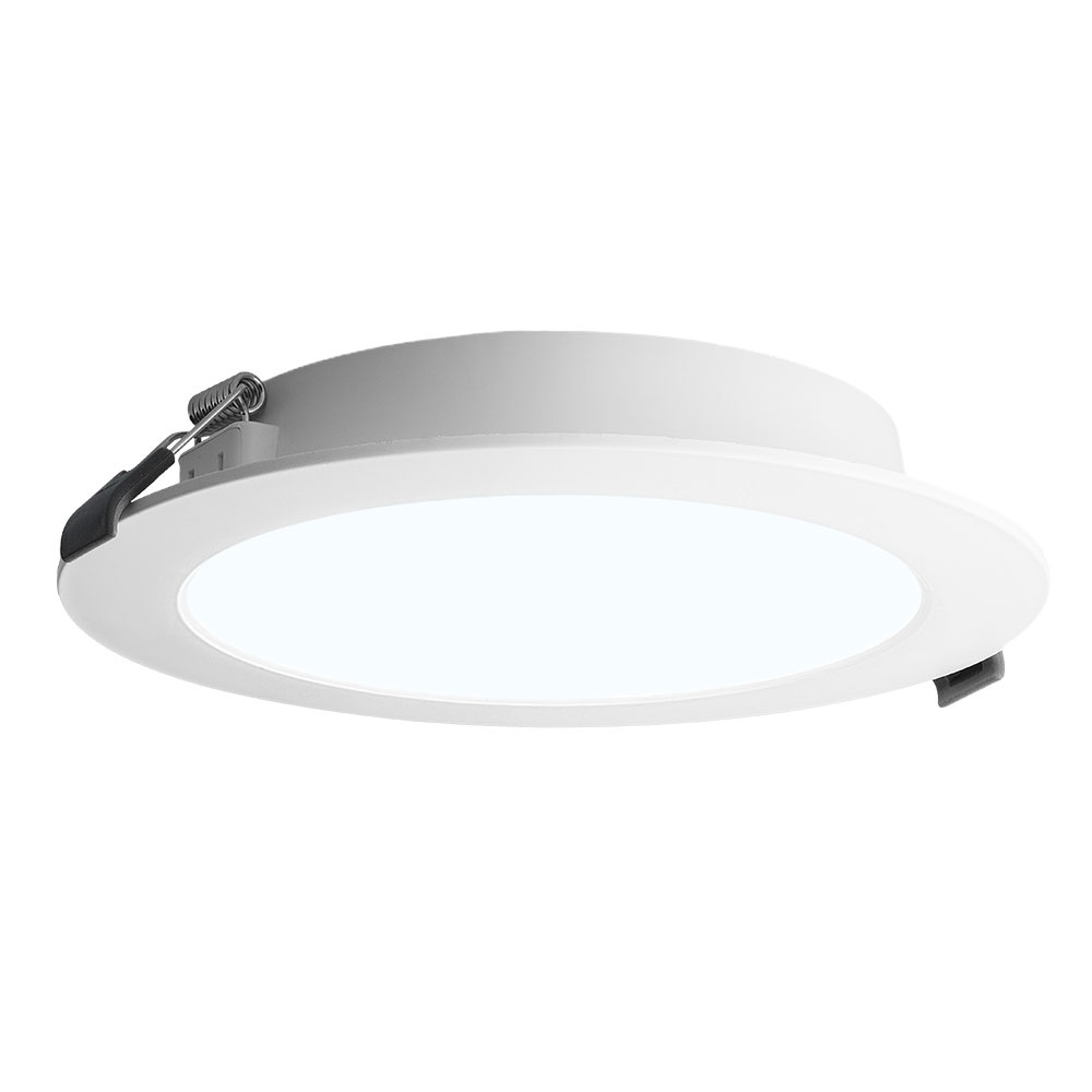 HOFTRONIC™ LED Downlight - Inbouwspot - Mini LED paneel - 3 Watt 155lm - Rond - 6500K Daglicht Wit - Ø100 mm