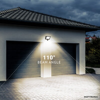Lumos LED Breedstraler met bewegingssensor en schemerschakelaar - OSRAM Chips 50W 4770lm - 4000K - IP65 - vervangt 250W - 2 jaar garantie