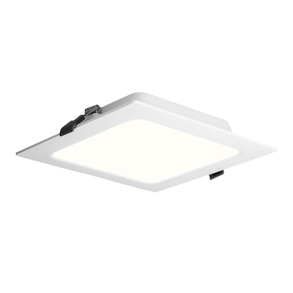 HOFTRONIC™ LED downlight - inbouwspot vierkant - 12W - 1160 lm - 4000K Neutraal wit - IP20 - 170x170mm