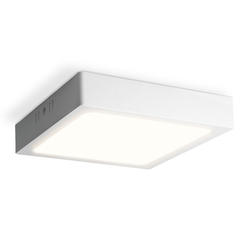 HOFTRONIC LED downlight - Square surface - 12W - 1160 lm - 4000K Neutraal wit - IP20 - opbouw