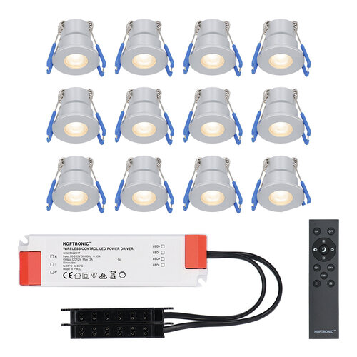 RGB LED Downlight - Waterproof Recessed LED Light (Remote Sold Separately)  - 8 Watt - RGB