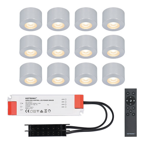 Einbaustrahler 12V LED-Spot 120lm Leuchte Chrom Lampe für Wohnwagen, W