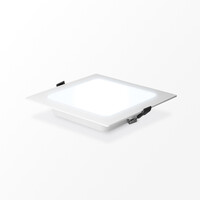 LED downlight – inbouwspot vierkant – 18W – 1820 lm – 6500K Daglicht wit - IP20 - 220x220mm
