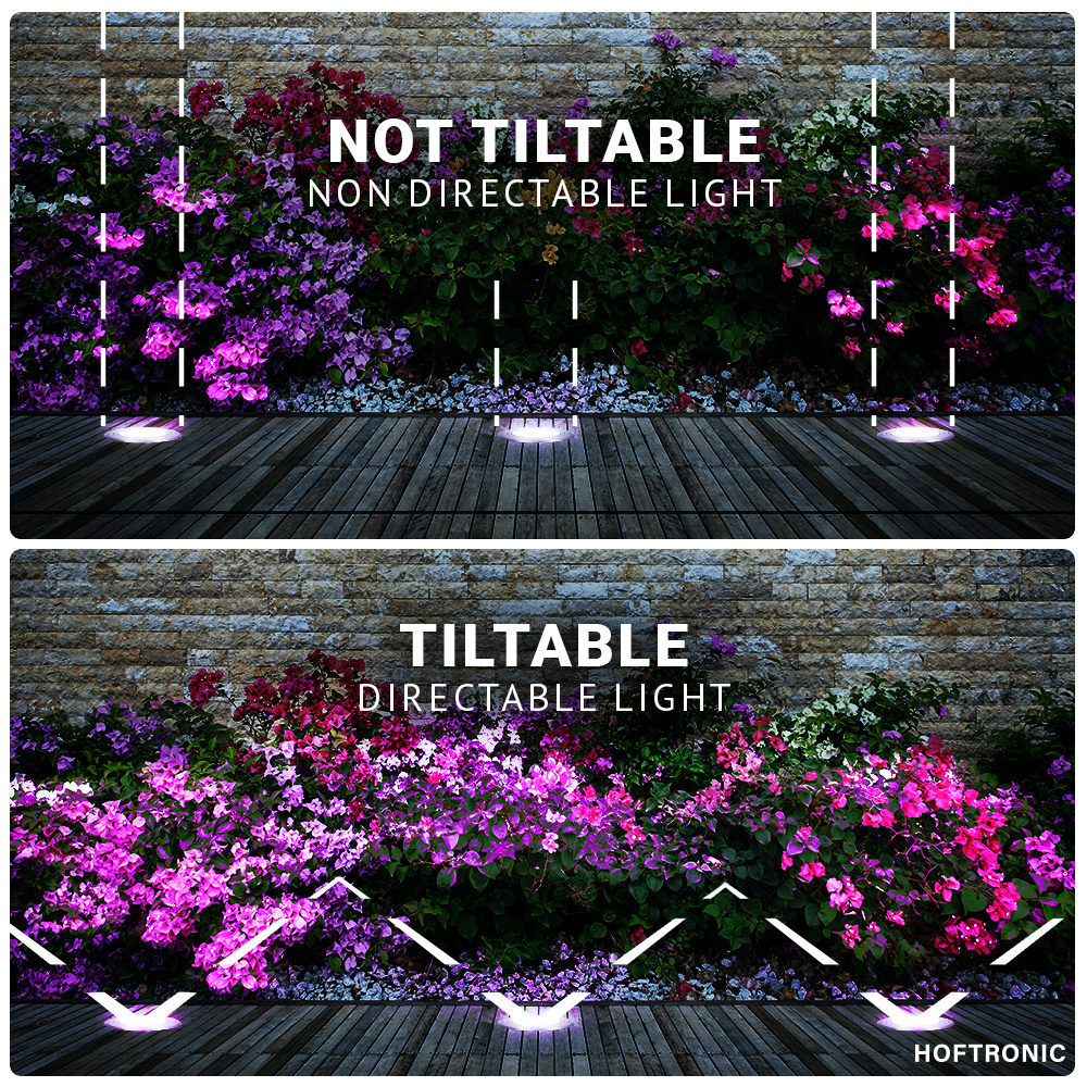 3x Lilly Smart LED Grondspot - Kantelbaar - Overrijdbaar - Rond - RVS - RGBWW - 5.5 Watt - IP67 waterdicht - 3 jaar garantie