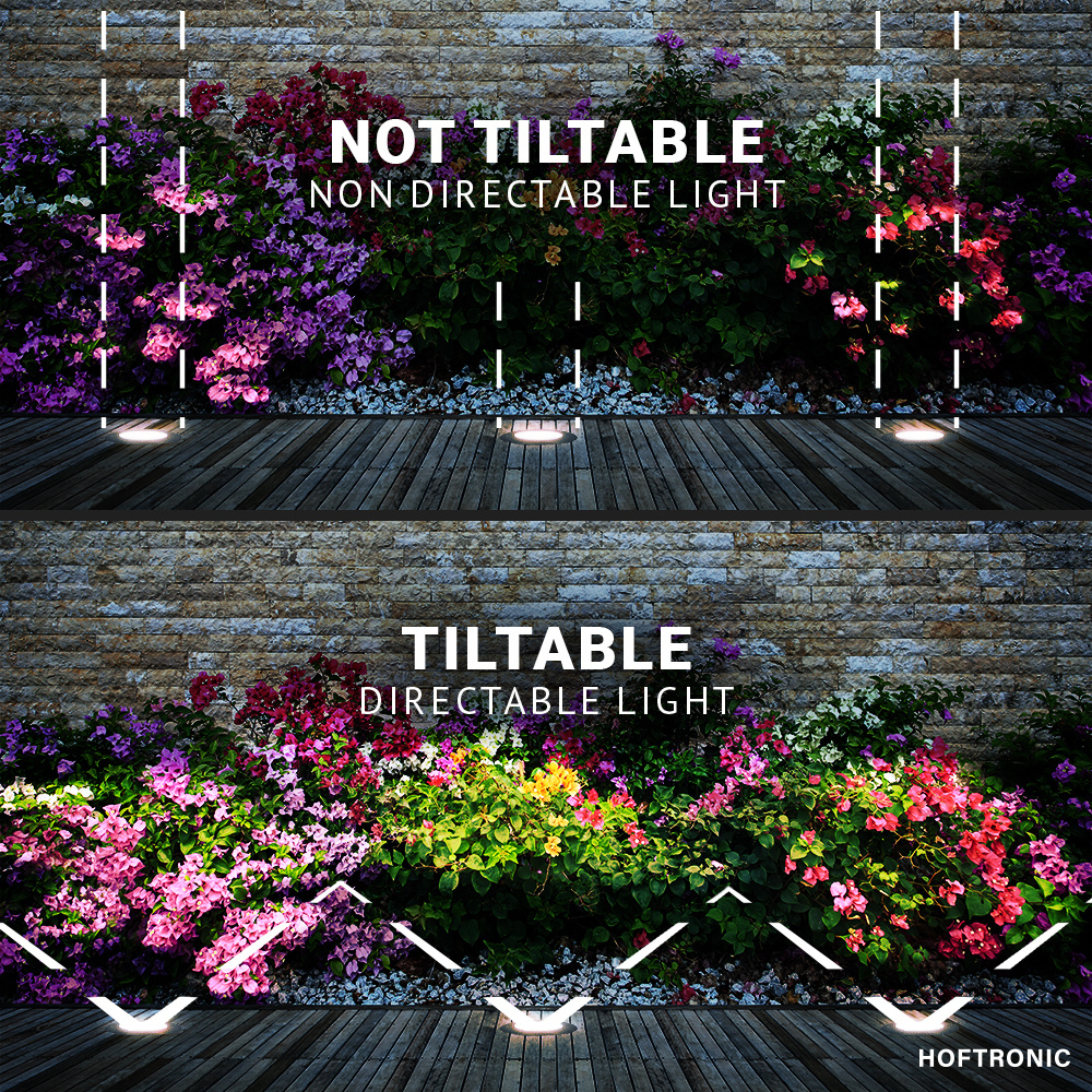 Lilly dimbare LED Grondspot - Kantelbaar - Overrijdbaar - Rond - 2700K warm wit - IP67 waterdicht - 3 jaar garantie - Zwart Grondspot buiten 230V