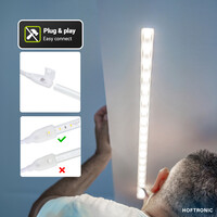 Dimmbarer LED Streifen - 50m - 4000K - 60 LEDs/m - IP65 - Plug & Play - SMD 2835 - Flex60 Series