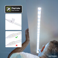 Dimbare LED Strip 25m - Lichtslang 6000K - 60 LEDs/m - IP65 voor buiten en binnen - SMD 2835 - Flex60 Series