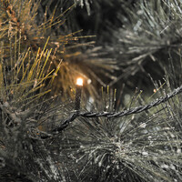 2er-Set Weihnachtsbaumbeleuchtung Außenbereich - 600 LEDs - 2200K Extra warm weiß - Weinachtslicht - 42 meter pro schnur - Lichtschnur