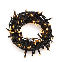 2er-Set Weihnachtsbaumbeleuchtung Außenbereich - 600 LEDs - 2200K Extra warm weiß - Weinachtslicht - 42 meter pro schnur - Lichtschnur