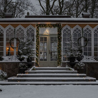 2er-Set Weihnachtsbaumbeleuchtung Außenbereich - 600 LEDs - 2200K Extra warm weiß - Weinachtslicht - 42 meter pro schnur - Lichtschnur