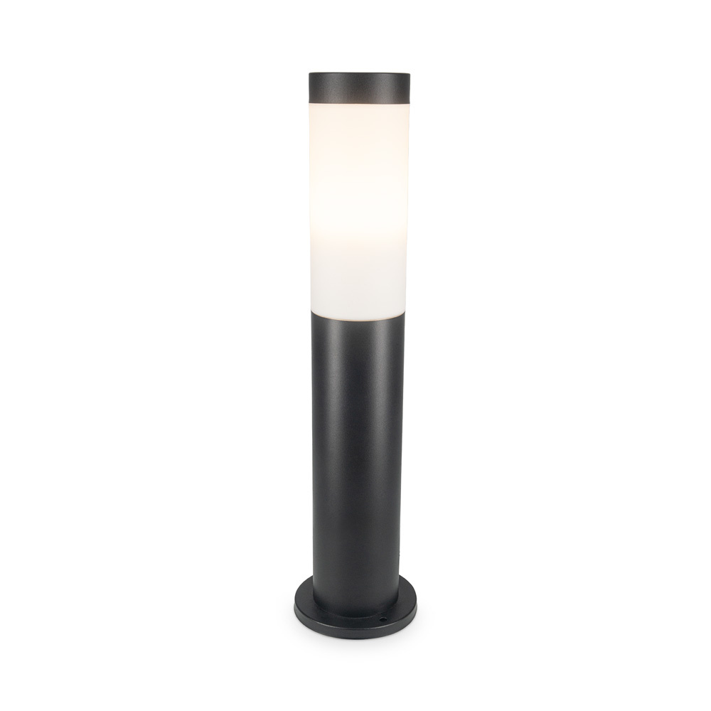HOFTRONIC Dally LED Sokkellamp Zwart S - E27 fitting - IP44 Waterdicht - 45 cm - tuinverlichting - p