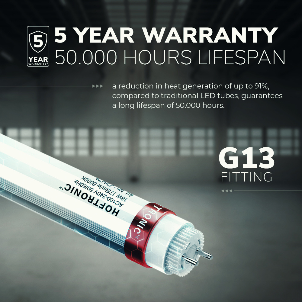 LED TL buis 150 cm - T8 (G13) - 30 Watt - 5250 Lumen - 6000K vervangt 130W (130W/860) flikkervrij - 175lm/W