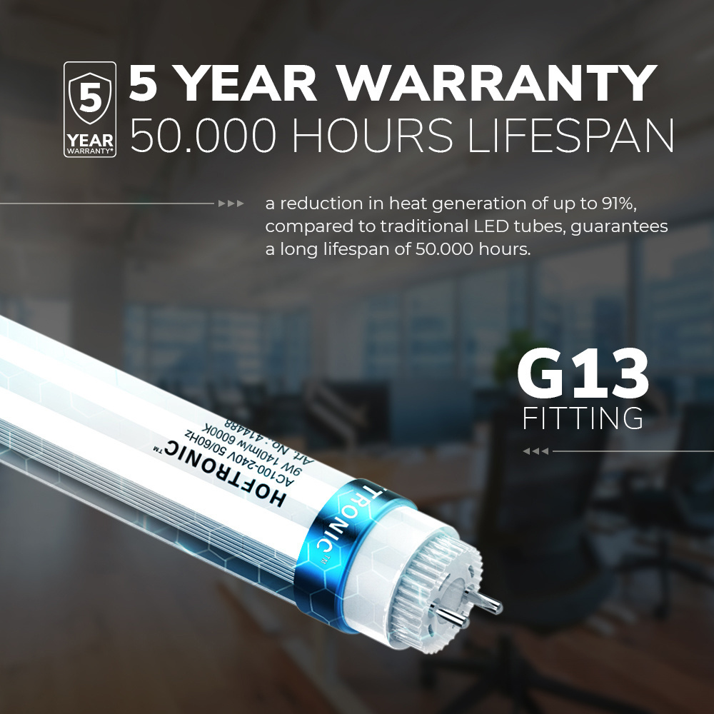 LED TL buis 150 cm - T8 (G13) - 25 Watt - 3500 Lumen - 6000K vervangt 90W (90W/860) flikkervrij - 140lm/W