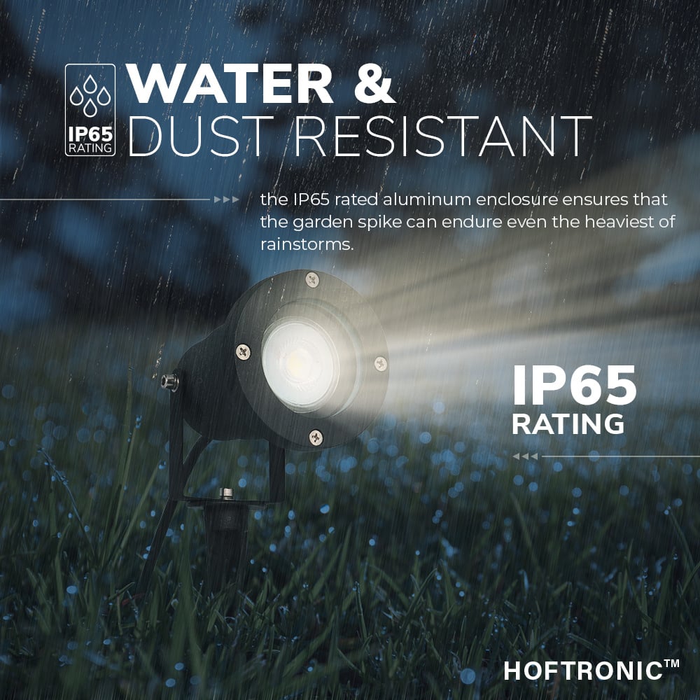 Sydney - 3x Prikspot XL - Aluminium - Zwart - IP65 waterdicht - Geschikt voor GU10 spot - 20 watt - 3 jaar garantie - Tuin spots, spots bodem buiten