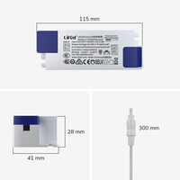 LED Paneel - 30x120 cm - 36 Watt - 4860lm (135lm/W) - 4000K neutraal wit - Incl. opbouwframe - Flikkervrij - UGR22 - 5 jaar garantie