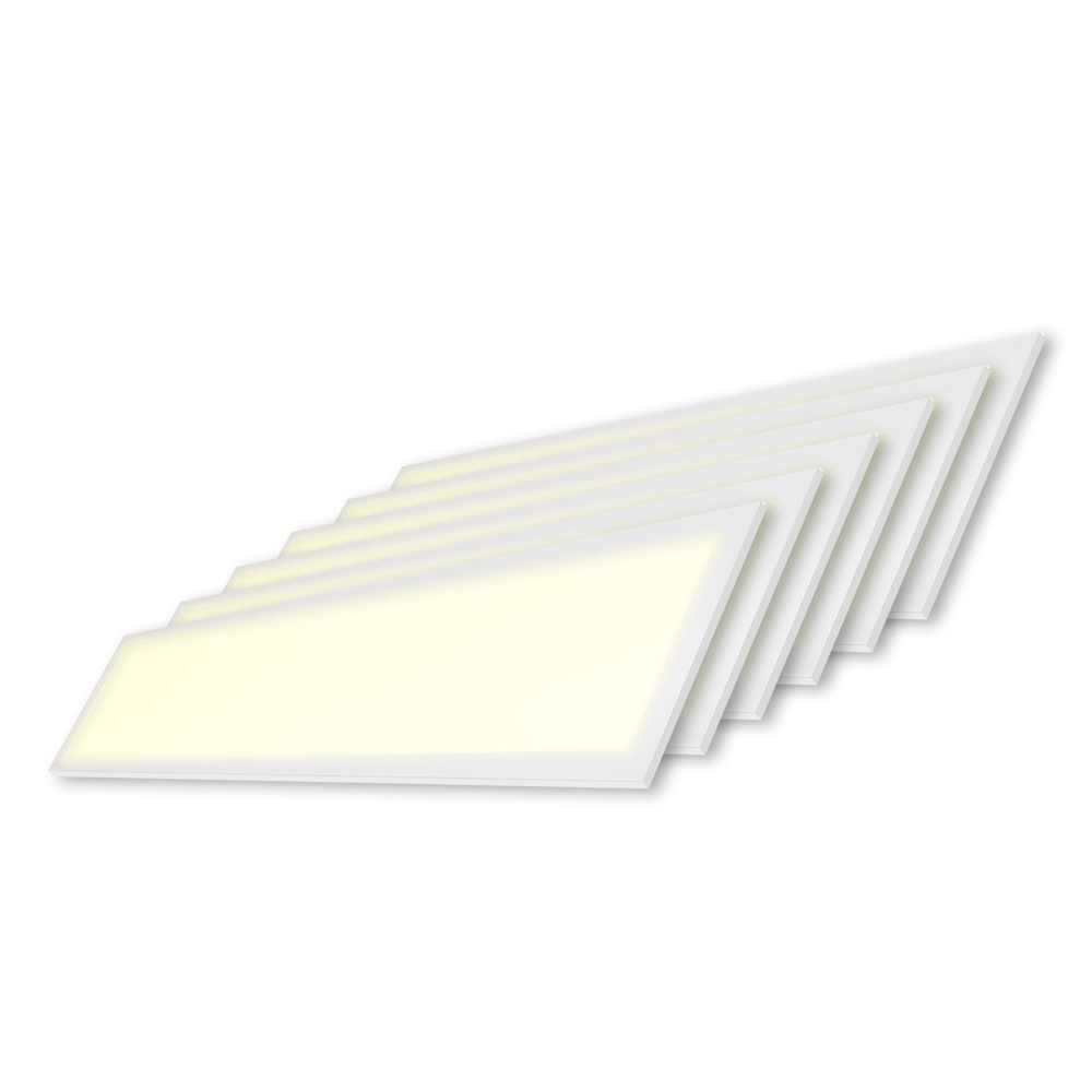 HOFTRONIC™ 6x LED Paneel - 30x120 cm - 36 Watt - 4860lm (135lm/W) - 3000K warm wit - Flikkervrij - UGR22 - 5 jaar garantie