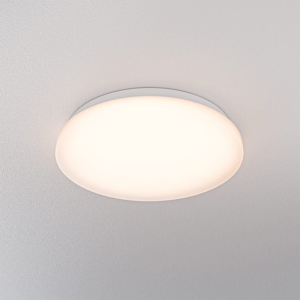 HOFTRONIC™ LED Plafondlamp rond - CCT Lichtkleur instelbaar (3000K, 4000K & 6500K) - 18W 1820 lumen (101lm/w) - Ø31 cm - IP20 stofdicht