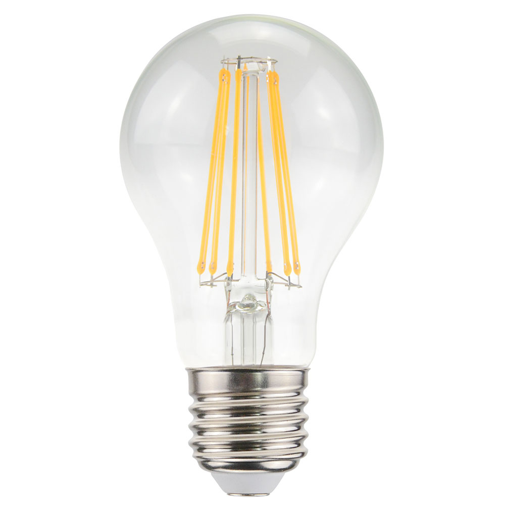 HOFTRONIC™ E27 LED Filament Lamp A60 Energielabel A 7.5 Watt 1521 Lumen 2700K Warm Wit Transparant glas