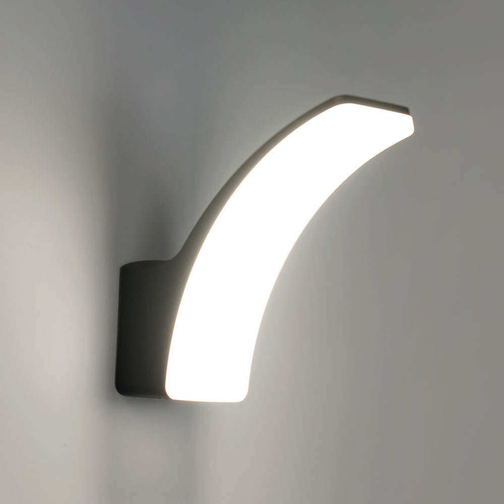 Jargo Moderne LED wandlamp - CCT (3000K, 4000K, 5000K) - 11 Watt 1100 Lumen - IP44 waterdicht - Voor binnen en buiten voor binnen en buiten