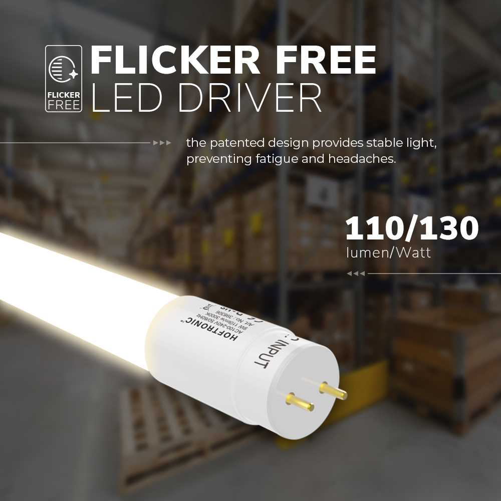 LED TL buis 120 cm - T8 (G13) - 18 Watt - 1980 Lumen - 4000K vervangt 36W (36W/840) flikkervrij - 110lm/W