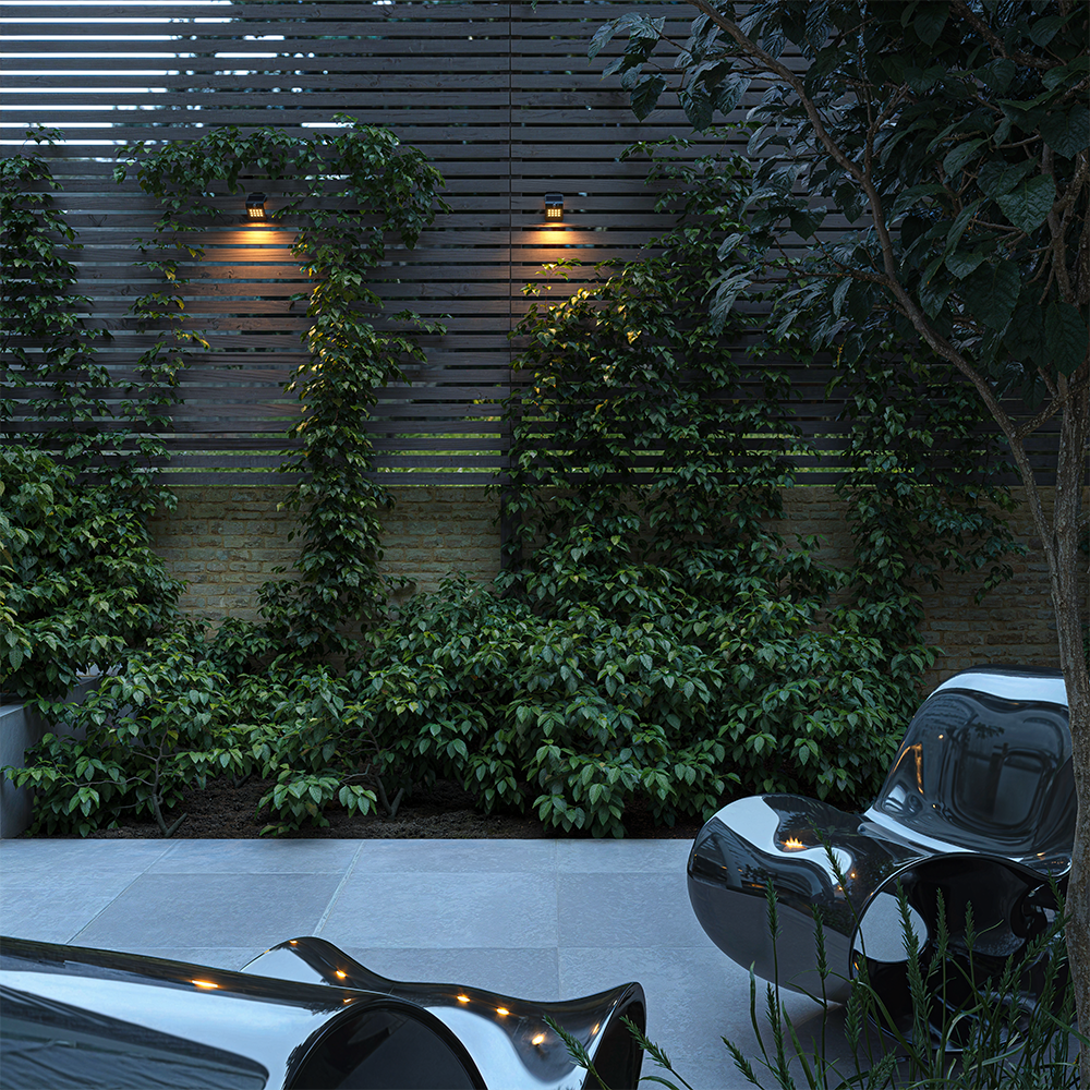 Rhodes LED Solar Wandlamp met bewegingssensor 2 lichtstanden 14 LEDS 3000K Warm wit