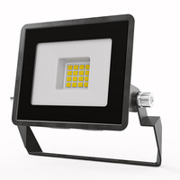 Stratos LED Fluter 10 Watt 735 Lumen IP65 6500K Schwarz 2 Jahre Garantie