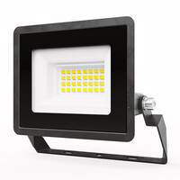 Stratos LED Breedstraler 20 Watt 1620 lumen IP65 4000K Zwart 2 jaar garantie
